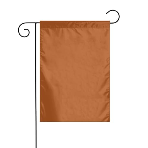 AEKGOHP Gartenflaggenmast für den Außenbereich, doppelseitig, 30,5 x 45,7 cm, Gelb / Rot von AEKGOHP