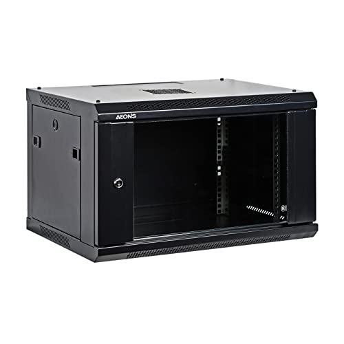 6U Professionelle Wandhalterung Netzwerk Server Schrank Gehäuse 19 Zoll Server Netzwerk Rack Low-Profile schwarz 6U Professionelle Wandhalterung Netzwerk Server Schrank Gehäuse 19 Zoll Server Netzwerk Rack Low-Profile schwarz von AEONS