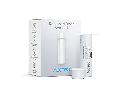 AEOTEC ZW187-C Einbautürsensor 7 | Z-Wave Plus V2 | S2 | Z-Wave 700er Serie | SmartStart von AEOTEC
