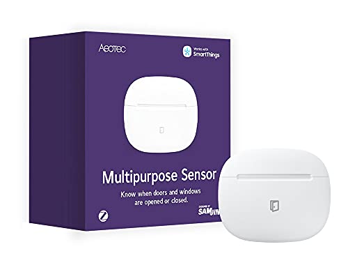 AEOTEC Zigbee Multisensor - Fenster- Türkontakt für Einbruchsalarm Sicherheit inkl. Temperatursensor, GP-AEOMPSEU von AEOTEC