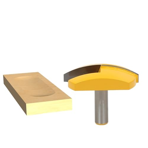 12mm Schaft Horizontale Crown Router Bit CNC Router Bit Große Schüssel Router Bit messer Holz schneider(Size:12mmX69.8mm) von AEPBTMQ