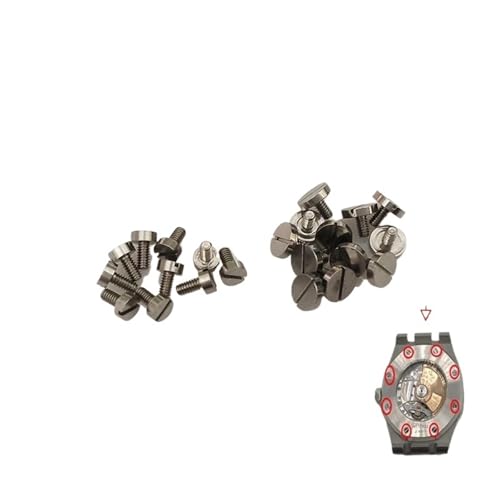 2Pcs Uhr Fall Zurück Abdeckung Silber Schraube Ersetzen Teile for AP Uhr(3.0x1.4x4.6) von AEPOCV
