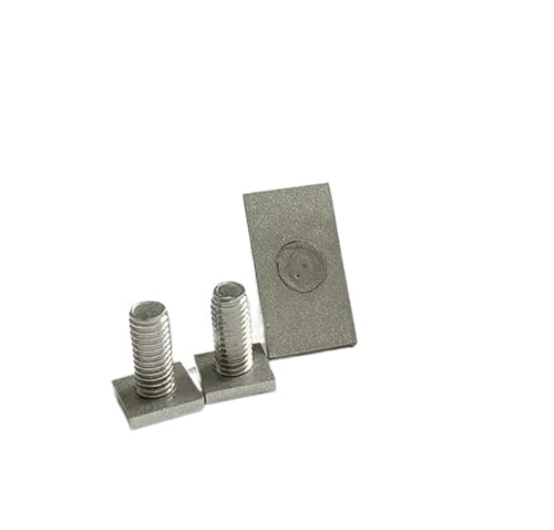 5Pcs Stainless Steel T-Slot Chute Rail Track T Shape Type Rectangle Hammer Head Bolt Screw Hardware Tools Supplies(B5-5pcs) von AEPOCV