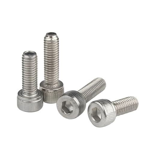 Inbusschlüssel Innensechskantschrauben Kopfschrauben Edelstahl Lang M3 M4 M5 M6 M8 Extra Lang 4mm Bis 300mm(M3 10pcs,30mm) von AEPOCV