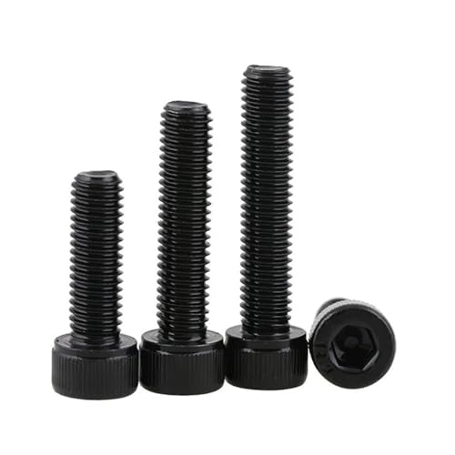 Innensechskantschrauben Linksgewinde Klasse 12.9 Inbusschrauben Sechskantantrieb M5 M6 M8 M10 M12(1pcs,M5x20) von AEPOCV