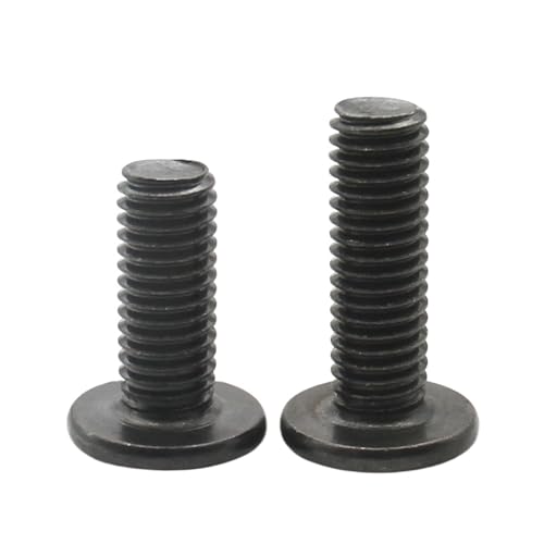 M4 M5 M6 M8 Machine Screw Bolts Cross Bevel Flat Head Machine Screw Bolts 5-50pcs Black Carbon Steel Phillips(20mm,M5X25PCS) von AEPOCV