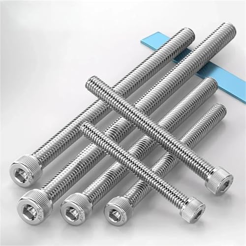 M5 M6 M8 M10 M12 M14 M16 M20 304 A2-70 Edelstahl Din912 Allen Hexagon Innensechskantschraube Schraube Über Ultralange 150 Mm(12mm,M8-3pcs) von AEPOCV