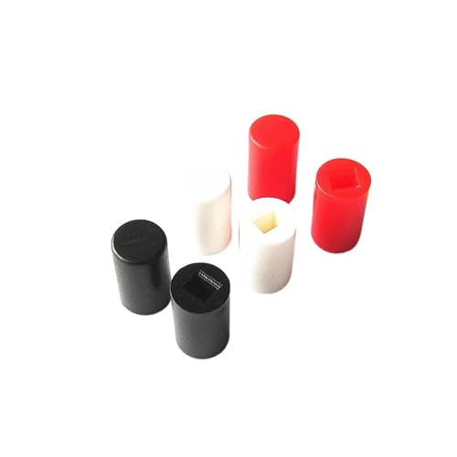 10 Stück/Charge kleine Schalterknopfkappe A04 kann mit 8,5 * 8,5, 8 * 8, 7 * 7 Knopfschaltern kombiniert werden, 7 Farben verfügbar(Red x 10pcs) von AEPQBGQJ
