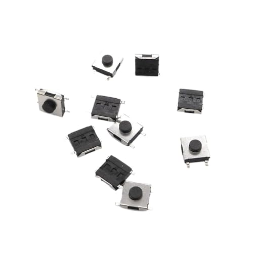 10 Teile/los 6 * 6 mikroschalter touch-taste höhe 2,5~5 MM schalter 6x6x 2,7 3,1 3,4 3,7 4,3 schalter(Black P4F H3.1MM) von AEPQBGQJ