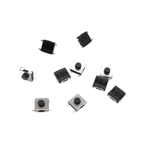 10 Teile/los 6 * 6 mikroschalter touch-taste höhe 2,5~5 MM schalter 6x6x 2,7 3,1 3,4 3,7 4,3 schalter(Black P4F H3.4MM) von AEPQBGQJ