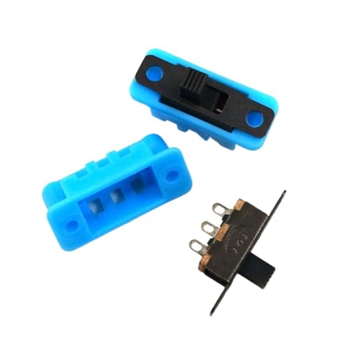 10 Teile/los Kleine Kippschalter Spielzeug Schaltung Komponenten DIY Modell Teile Montage Halterung Box(SwitchX5 HolderX5) von AEPQBGQJ