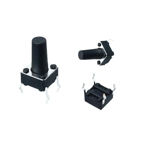 10PCS 6 * 6 * 10MM vertikale vier-pin touch schalter 4-pin schlüssel schalter 6x6x10 kupfer pin(100000 Times Life) von AEPQBGQJ