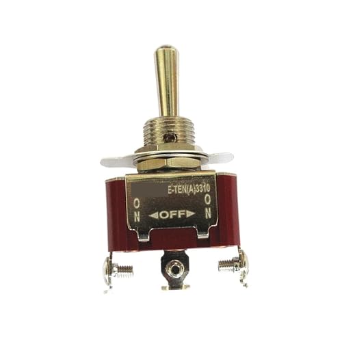1PCS Wippschalter E-TEN(A) 3310 3-poliger 3-Gang-Griffschalter E-TEN1122 Öffnung 12MM von AEPQBGQJ