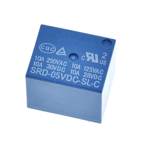 5 STÜCKE Relais SRD-03VDC-SL-C 3 V 10 A 250 VAC 5 PIN(5V) von AEPQBGQJ