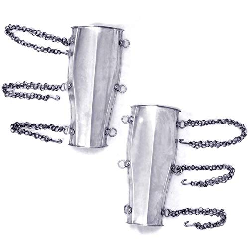 AER Römische Beinschienen Künzig aus verzinnten Stahl Römer Reenactment von AER