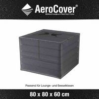 Aerocover - Atmungsaktive Tragetasche für Kissen 80x80xH56 cm insbesondere zur Aufbewahrung von Loungekissen geeignet von AEROCOVER