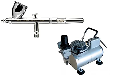 Airbrush Iwata Eclipse HP-CS 0.3 mit leisem Trocken-Kompressor Werther TC108 S Airbrush Iwata Eclipse HP-CS 0.3 mit leisem Trocken-Kompressor Werther TC108 S von AEROGRAFANDO