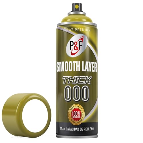 AEROSOLES P&F Filler Primer – Dickschichtige Spachtelmasse – Sprühgrundierung für 3D-Druck - Nachbearbeitung PLA – Universalgrundierung (weiß) von AEROSOLES P&F
