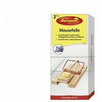 Pack 2 Holz- und Metall Aeroxon Fallen fЩr Muse von AEROXON