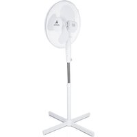 AERSON Standventilator Ventilator Windmaschine Luftkühler Oszillierend 50W Weiß Lüfter von AERSON