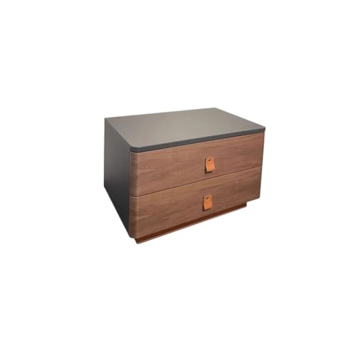 AERTSDFGT Moderner Nachttisch Nachttisch, Moderner Aufbewahrungstisch Aus Massivem Holz for Zuhause Und Schlafzimmer von AERTSDFGT