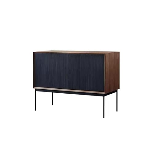 AERTSDFGT Modernes Buffet-Schrank 100 cm großer Eingangsschrank aus Massivholz, geeignet for Wohnzimmer und Esszimmer-Sideboard Vitrinenschränke von AERTSDFGT