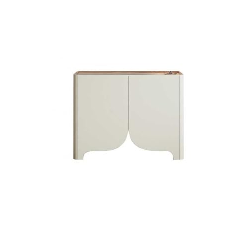AERTSDFGT Modernes Buffet-Schrank Eingangsmöbel aus Holz und Leder, Lagerregale for das Wohnzimmer, geeignet for Zuhause, Restaurants Küchen Vitrinenschränke von AERTSDFGT