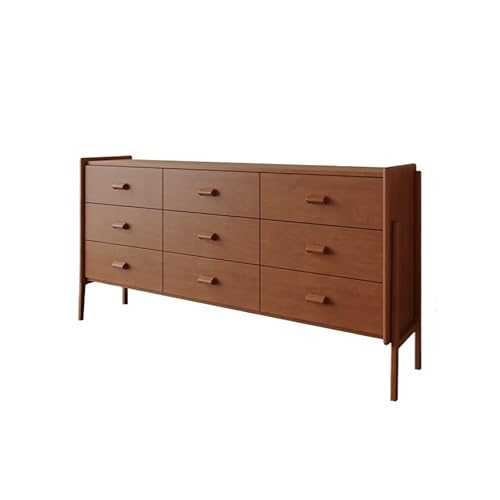 AERTSDFGT Modernes Buffet-Schrank Schubladenschrank Wohnzimmer Home Side Cabinet Retro Schublade Eingangsschrank Vitrinenschränke von AERTSDFGT
