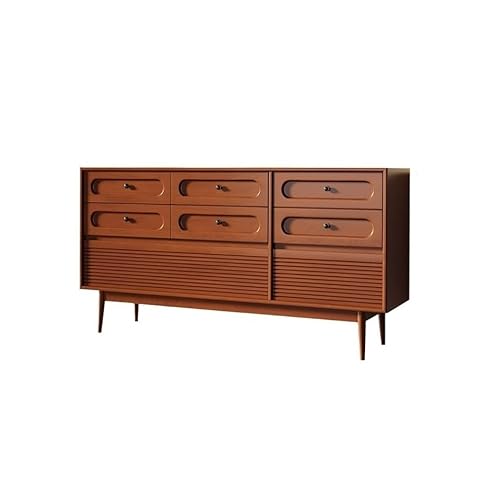 AERTSDFGT Modernes Buffet-Schrank Sideboard Wohnzimmer Massivholz Lagerschrank Wand Eingangsschrank Vitrinenschränke von AERTSDFGT