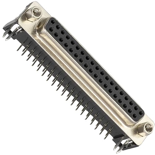AЕRZETIX - C12266 - Steckverbinder D-Sub-Buchse 37 Pins abgewinkelt 90° 7.2 mm - Länge 70 mm - für Computer Motherboard leiterplatte Monitor Scanner von AERZETIX
