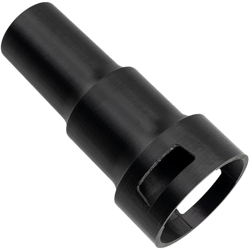 AERZETIX – Anschlussmuffenadapter Ø32 | kompatibel mit Karcher WD-Staubsaugerschlauch Ø47 | aus schwarzem Kunststoff von AERZETIX