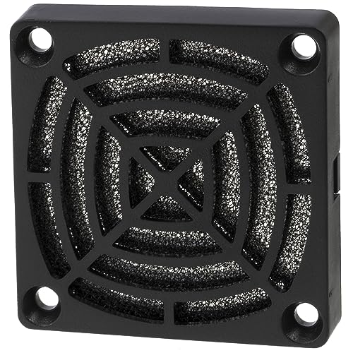AERZETIX - C15115-60 x 60 mm Schutzgitter für PC-Ventilator Computer-lüfter mit staubfilter für PC-computergehäuse - filterdichte 45 ppi - aus Kunststoff - Farbe schwarz AERZETIX - C15115-60 x 60 mm Schutzgitter für PC-Ventilator Computer-lüfter mit staubfilter für PC-computergehäuse - filterdichte 45 ppi - aus Kunststoff - Farbe schwarz von AERZETIX