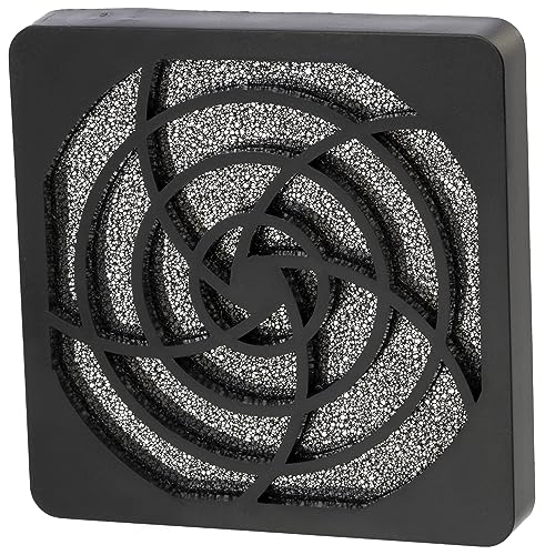 AERZETIX - C15118-92 x 92 mm Schutzgitter für PC-Ventilator Computer-lüfter mit staubfilter für PC-computergehäuse - filterdichte 30 ppi - aus Kunststoff - Farbe schwarz AERZETIX - C15118-92 x 92 mm Schutzgitter für PC-Ventilator Computer-lüfter mit staubfilter für PC-computergehäuse - filterdichte 30 ppi - aus Kunststoff - Farbe schwarz von AERZETIX