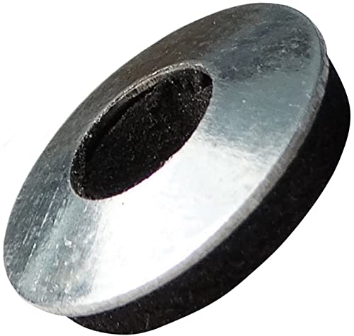 AERZETIX - C44482 - Satz von 20 - Dichtscheiben mit Dichtung - Neopren - EPDM - Ø6.5x16mm - Metall - Für selbstbohrende Schrauben - Heimwerkern von AERZETIX