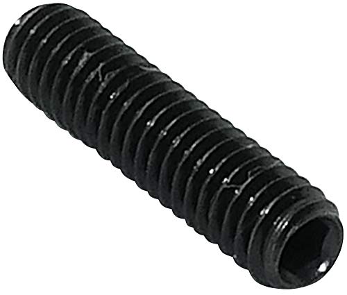 AERZETIX - C45336 - Packung mit 10 Stück - Hohlverriegelungs/Befestigungsschrauben mit flachem Ende - Headless Bit - Sechskant/ 6 Pfannen M4x16 - Zylinderkörper - Stahl - DIN 913 BI - Schwarz von AERZETIX