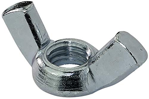 AERZETIX - C45458 - Satz mit 5 - Flügel/Flügelmuttern - Schmetterlingsmuttern - verzinkter Stahl - Metrisches Innengewinde M10 - DIY - Farbe Silber AERZETIX - C45458 - Satz mit 5 - Flügel/Flügelmuttern - Schmetterlingsmuttern - verzinkter Stahl - Metrisches Innengewinde M10 - DIY - Farbe Silber von AERZETIX