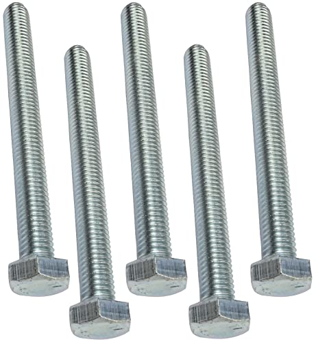 AERZETIX - C47333 - Satz von 5 stück - bolzen schrauben sechskantschrauben M8x80 - mit sechskantkopf - Ø8x80mm - DIN 933 - klasse 8.8 - aus verzinktem stahl - heimwerken - montagewerkzeug eisenwaren AERZETIX - C47333 - Satz von 5 stück - bolzen schrauben sechskantschrauben M8x80 - mit sechskantkopf - Ø8x80mm - DIN 933 - klasse 8.8 - aus verzinktem stahl - heimwerken - montagewerkzeug eisenwaren von AERZETIX