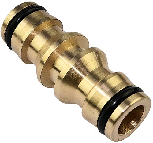 AERZETIX - C47460 - Anschluss anschlussstück 1/2'' stecker für gartenschlauch - doppelanschluss/schnellzwischenprodukt für gartenschläuche - Messingstahl AERZETIX - C47460 - Anschluss anschlussstück 1/2'' stecker für gartenschlauch - doppelanschluss/schnellzwischenprodukt für gartenschläuche - Messingstahl von AERZETIX
