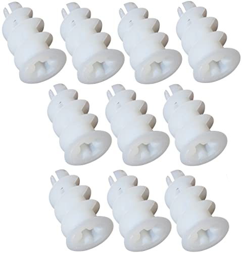 AERZETIX - C48674 - Satz von 10 Gipskartondübel - gipsdübel - dübel für gipskartonplatten zum einschrauben - Ø13x25mm aus Nylon - trockenbau Befestigung AERZETIX - C48674 - Satz von 10 Gipskartondübel - gipsdübel - dübel für gipskartonplatten zum einschrauben - Ø13x25mm aus Nylon - trockenbau Befestigung von AERZETIX