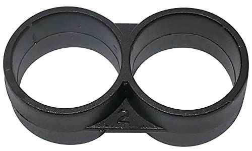 AERZETIX - C48729 - Set mit 30 Verschlussschnallen Ø17mm für Ø16mm Schlauch (Vier Jahreszeit) bewässerung/tropfbewässerung - tropfende des leitungsrings von AERZETIX