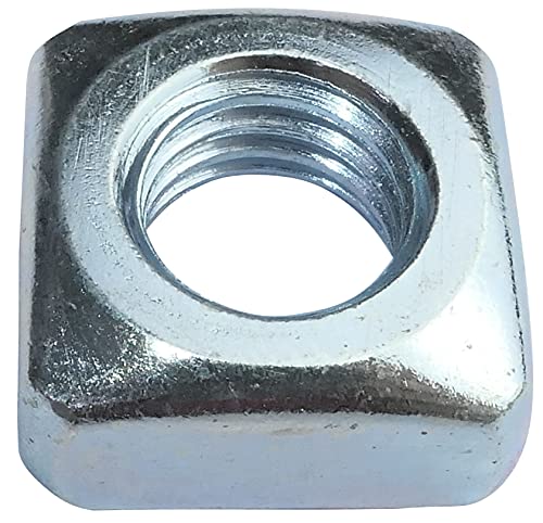 AERZETIX - C49554 - Satz von 25 - Vierkantmuttern - M10 - abgeschrägt - 17.0x8.0mm - Metrisches Gewinde - Kohlenstoffstahl Härte 5 - DIN 557 von AERZETIX