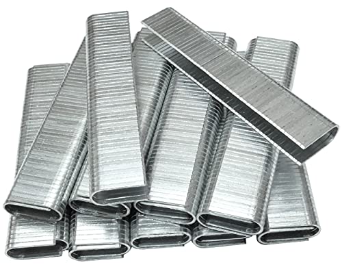AERZETIX - C49639 - Satz von 2000 - Runden tackerklammern in ''U'' form - 12.0x6.3mm - tacker zubehör für handtacker - für kabel von AERZETIX