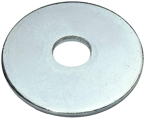 AERZETIX - C49693 - Satz von 100 Flache unterlegscheiben für karosseriebauer breit - karosseriescheiben - kotflügelscheiben - M6 Ø6.4x25x1.5mm - aus verzinktem stahl von AERZETIX