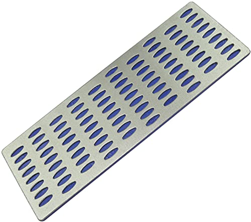 AERZETIX - C50040 - Diamant Schärfstein - 154x51x4mm - zum Schärfen - Körnung G600 - Schleifstein - Blau von AERZETIX