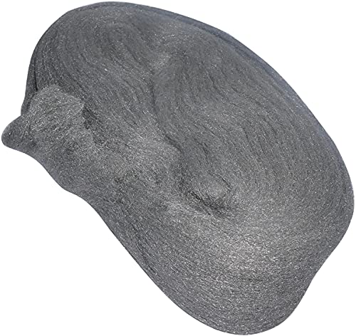 AERZETIX - C50114 - Superfeine draht stahlwolle - schleifpad - schleifen polieren reinigen - größe grad 0000-160g - für metall, holz, glas, keramik von AERZETIX