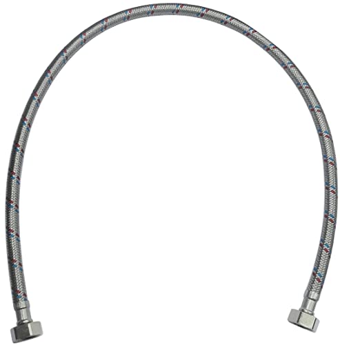 AERZETIX - C50985 - Flexibler anschlussschlauch - flexschlauch - 800mm - 1/2" - weiblich weiblich - wasserhahn gesundheitlichen mischbatterie küche badezimmer sanitär von AERZETIX
