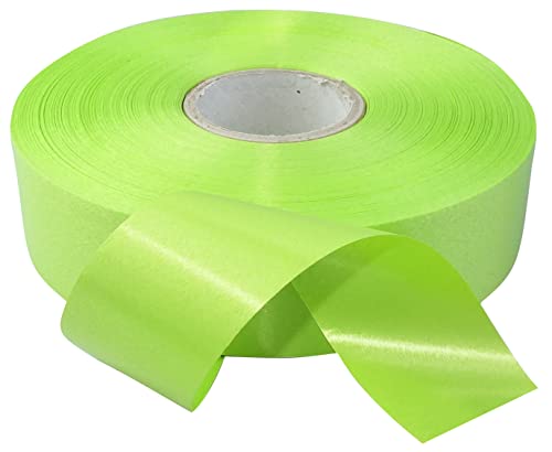 AERZETIX - C54182 - Rolle/bandrolle/band/streifen/schnur zum geschenkverpackung/blumen - 3 cm x 90 m - für dekoration/zeremonie/hochzeit/geburtstag/party - farbe chartreuse von AERZETIX