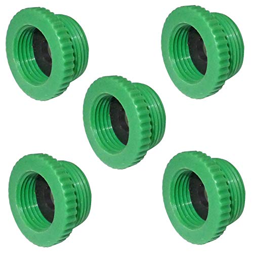 AERZETIX - C54263-5X Adapterstecker für wasserschlauch - weiblich 1/2" auf männlich 3/4" - Kunststoff von AERZETIX