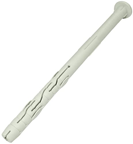 AERZETIX - C57648 - Satz mit 20 Kragendübeln Ø10x160mm - aus Kunststoff - zur Befestigung in Beton ziegelsteinen von AERZETIX