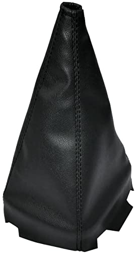 AERZETIX - C57778 - Schalthebel bag - schaltsack - schaltmanschette - kompatibel mit Citroen C1 I Peugeot 107 I Toyota Aygo I : ab 2005 - farbe von leder : schwarz - aus kunstleder von AERZETIX